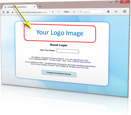 Brand Your Guest Login Page